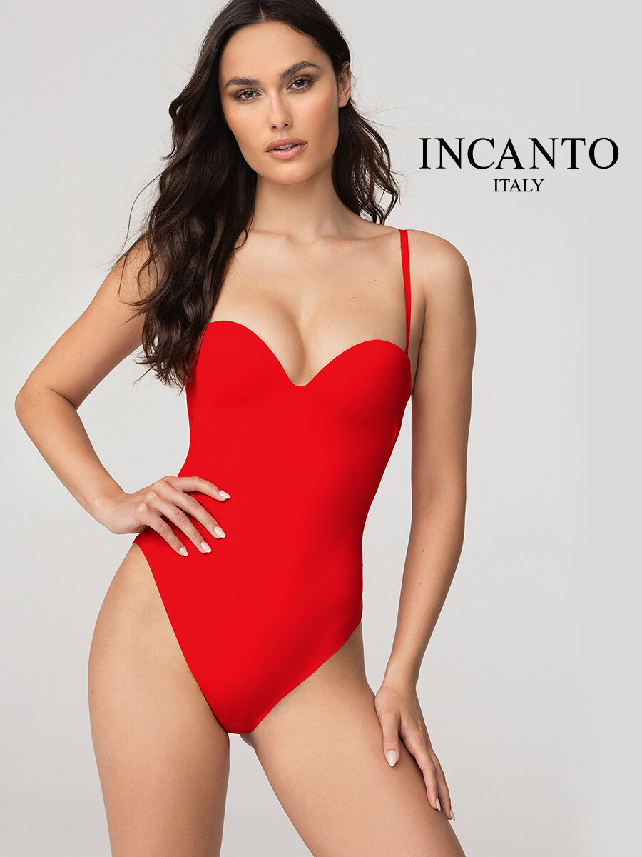 Боди бельевое Incanto Everyday с формованными чашками и съёмными бретелями