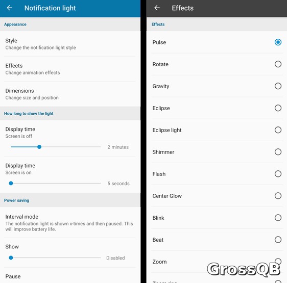 Настройки уведомлений на Android: как настроить подсветку экрана при получении сообщений