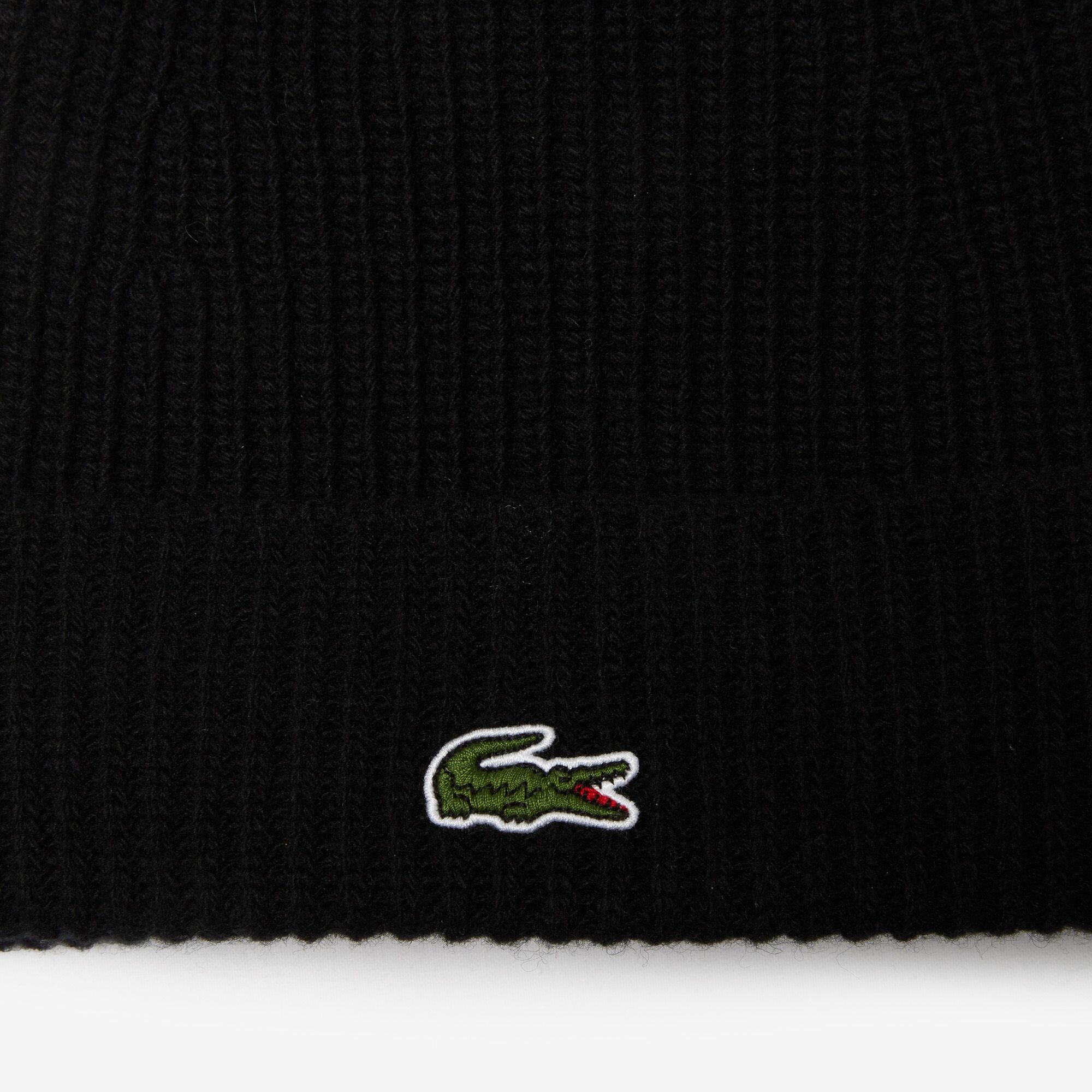 Шапка-бини LACOSTE для мужчин и женщин — фото 2