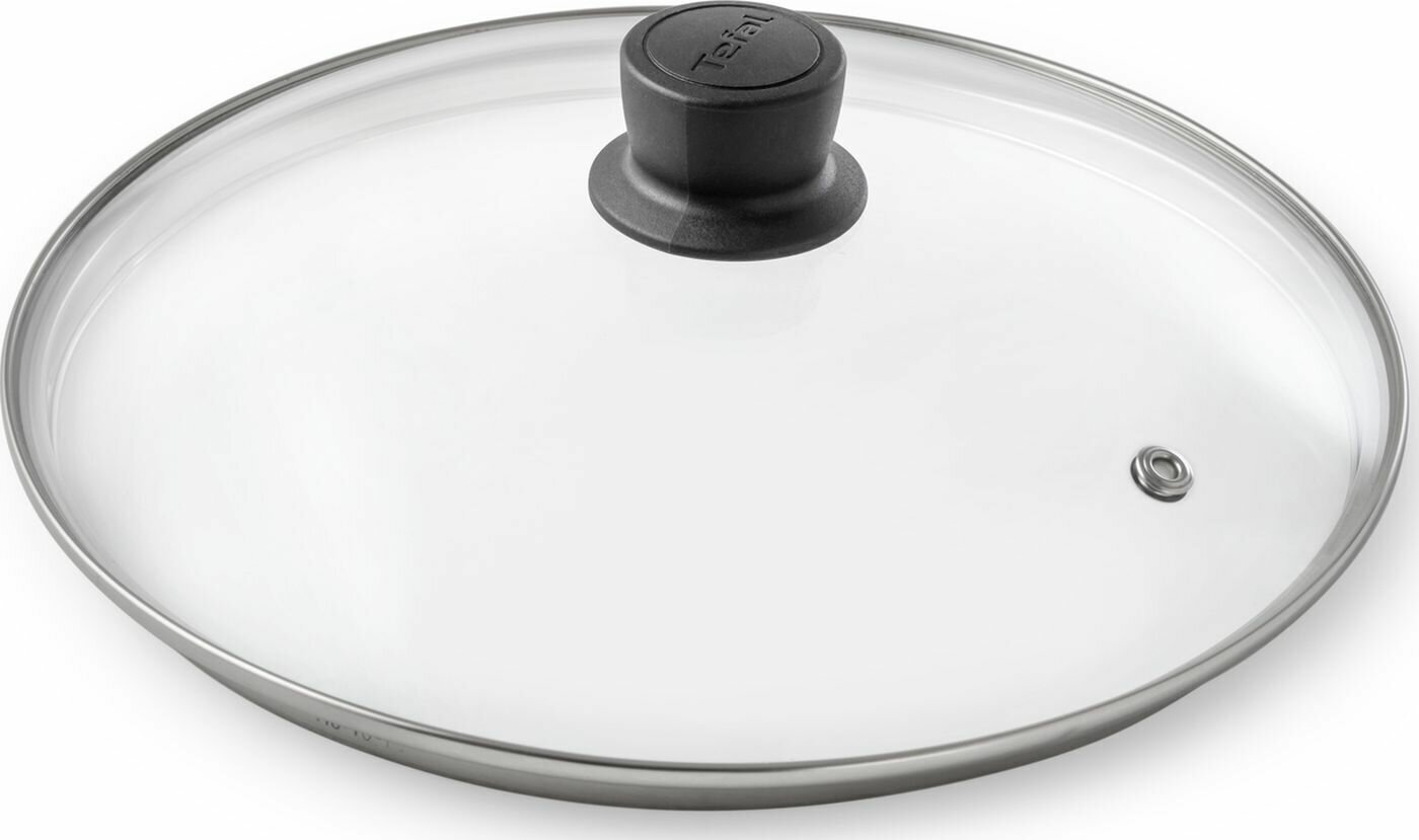 Крышка стеклянная кухонная 26 см Tefal Cocoon 04197726 от брызг, для сковороды и кастрюль — фото 2