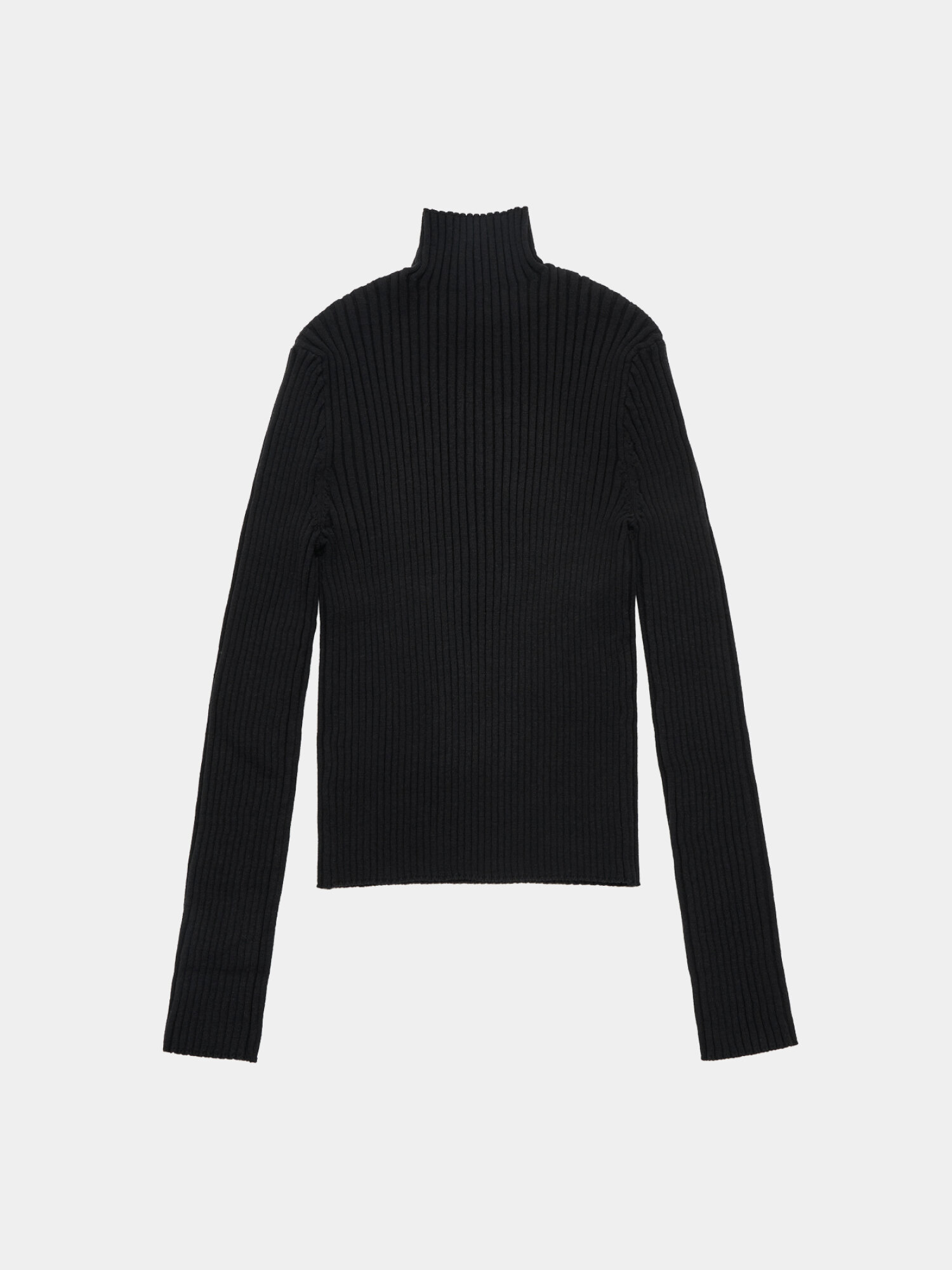 Водолазка AMOMENTO Ribbed High Neck Top — фото 2