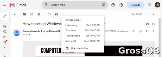 В Gmail появилась новая функция отложенной отправки: как настроить

Отложенная отправка в Gmail: новые возможности для управления письмами

Функция отложенной отправки в Gmail: удобный способ планировать переписку
