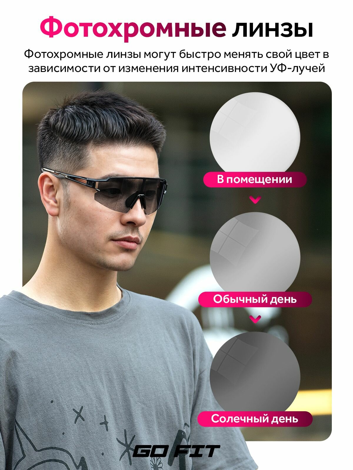 Солнцезащитные очки GO FIT — фото 2