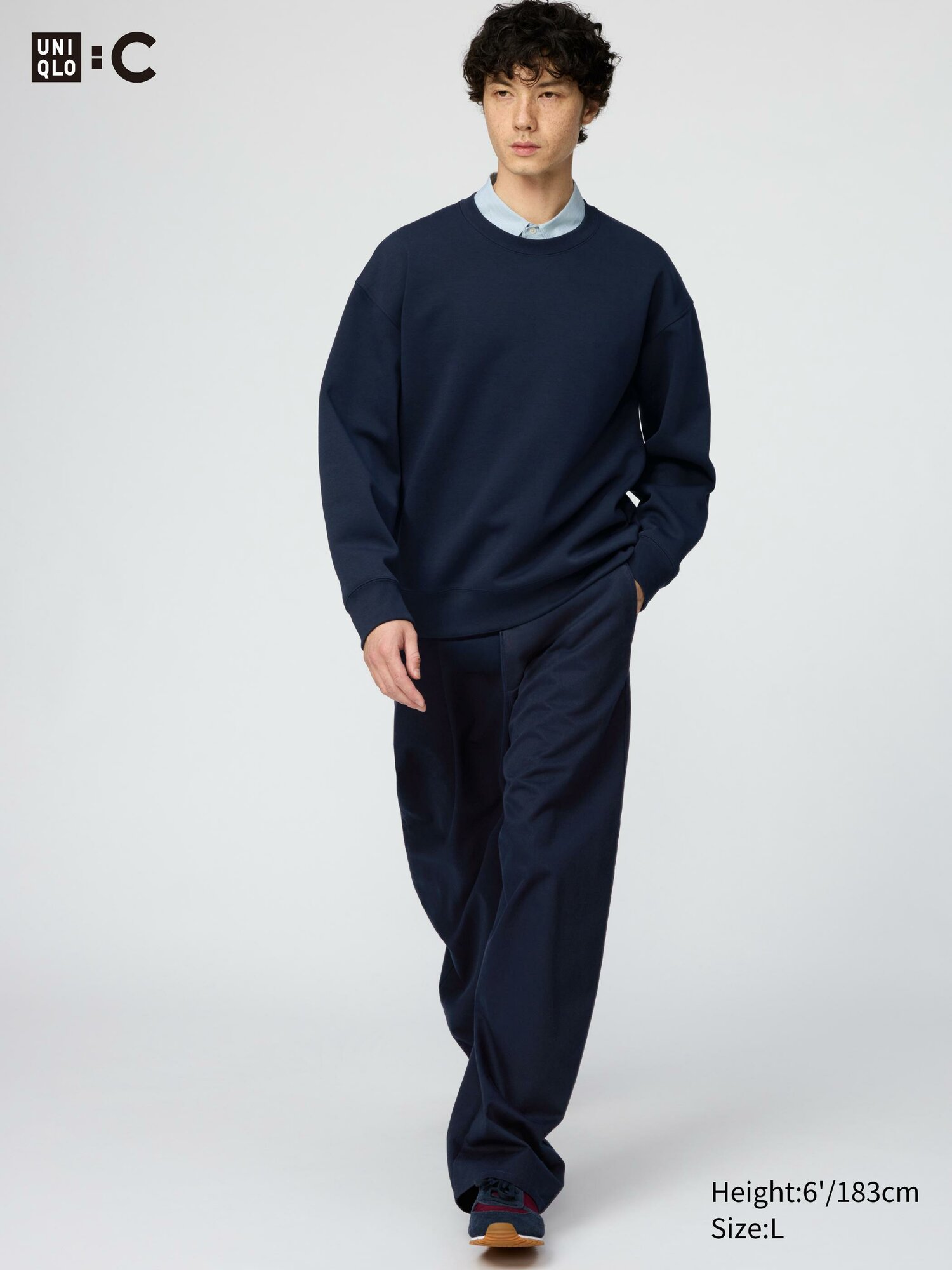 Брюки Uniqlo Barrel