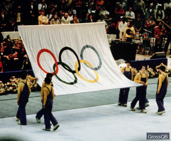Закрытие зимней олимпиады 1980